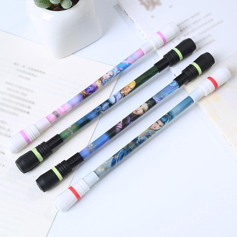 COD❤️Spinning Pen Murah LED Rotating Gaming Pen Oily Luminous Pen Balance Pen Fleksibel Untuk Pemula Berputar-A.one