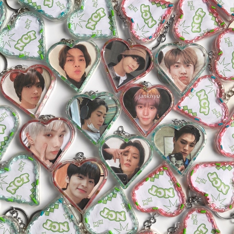 NCT Heart Cake Keychain Gantungan Kunci