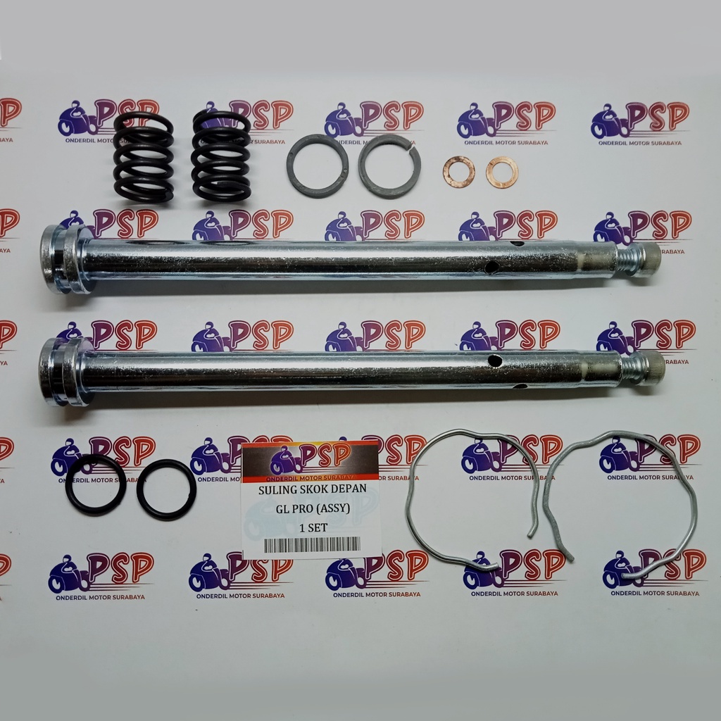 SULING SKOK DEPAN ASSY GL PRO / MAX (Harga Per Set) - SULINGAN AS SHOCK HONDA  GL MAX / NEOTECH