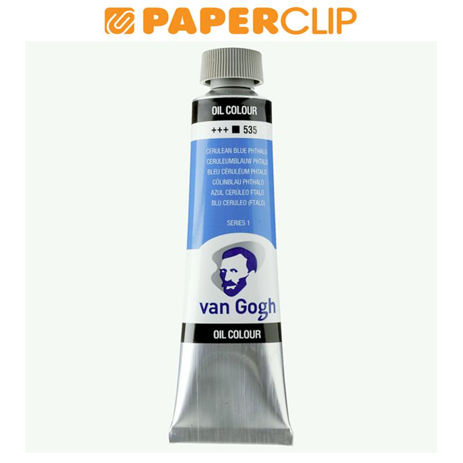 

OIL COLOR VAN GOGH 02055353 GOC 40ML S1 CERULEAN BLUE (PHTHALO)