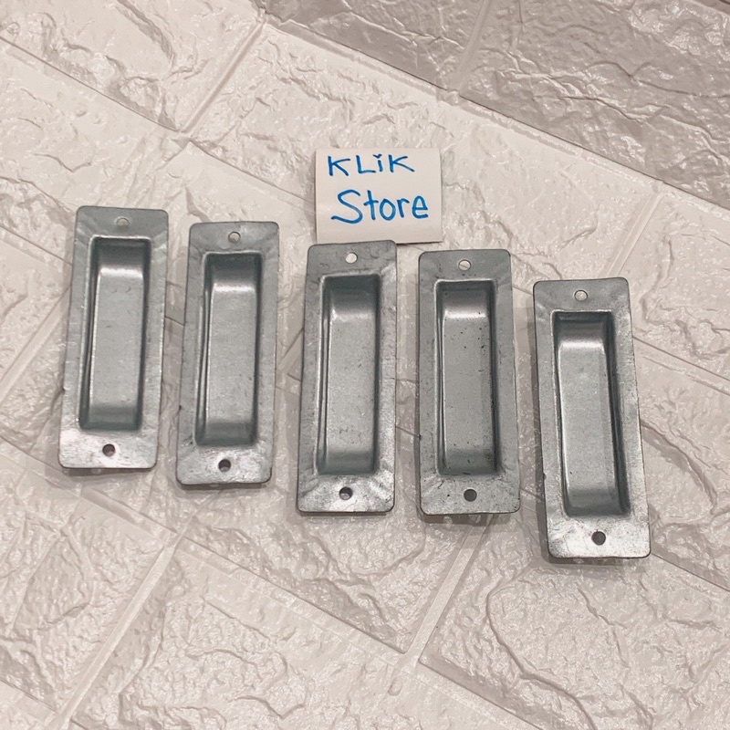 Handle Tanam / Handle Pintu Rolling Door (bahan : besi) Murah