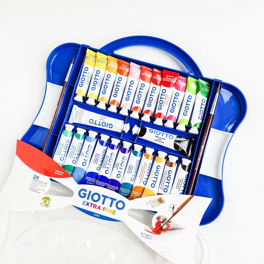 

Giotto Extra Fine Poster Color Tube 24C | Cat Poster Set