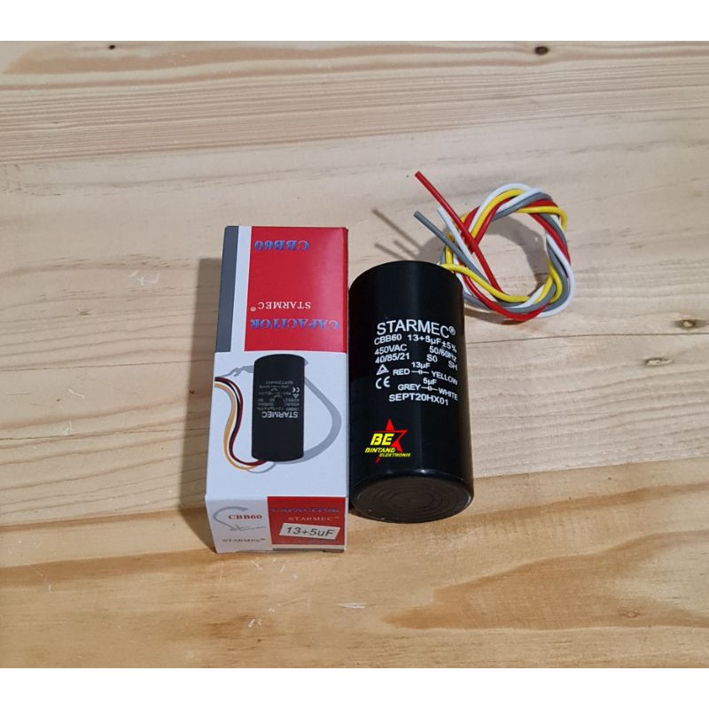 SMC Kapasitor Mesin Cuci Sharp 13+5 Mikro Farad Capasitor 5 13 UF