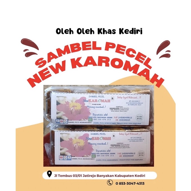 

Sambel Pecel NewKaromah Kediri 1Kg
