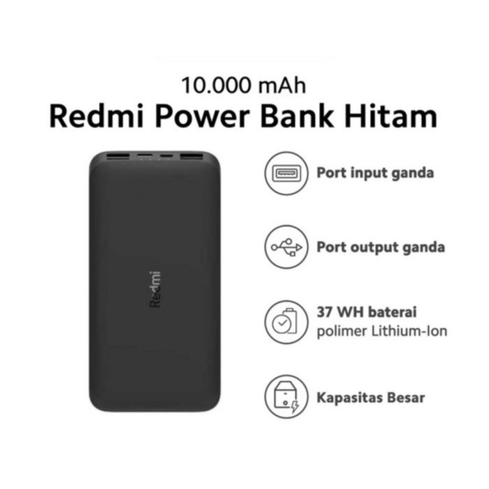 XIAOMI POWER BANK MI 2 10000MAH