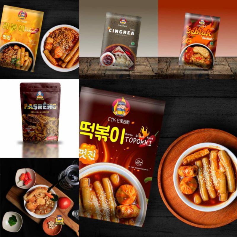 

cikemam rabokki topokki baso Aci seblak