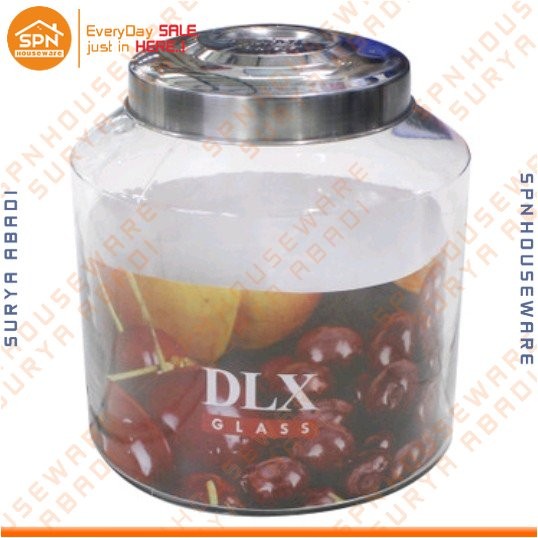 DLX Canister Asinan Glass 2 Seal