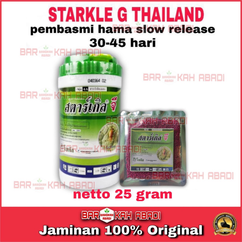 STARKLE G Thailand 25 gram pembasmi hama slow release