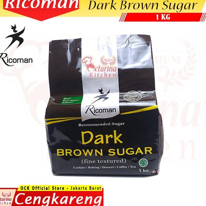 

Discount Today RICOMAN Dark Brown Sugar 1 Kg - Halal - Gula Ricoman 1Kg grosir