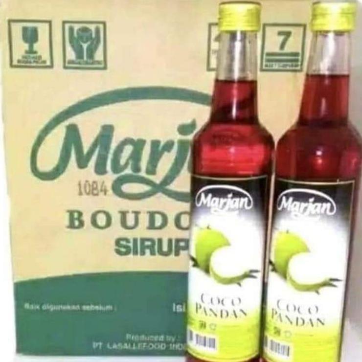 

TRCNn4N8--Sirup Marjan Boudoin Cocopandan, Melon 460ml exp 2024