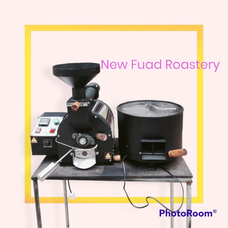 Mesin roasting kopi 1kg plus pendingin agitator