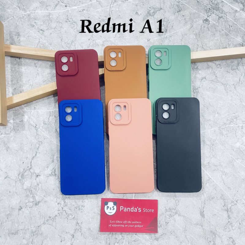 Softcase Pro Camera Redmi A1 Candy Case Full Color 3D Silikon TPU