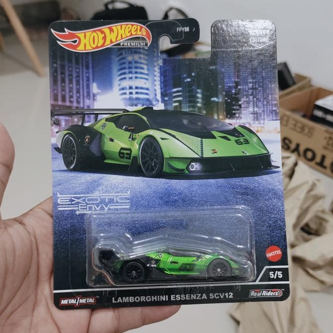 Hot Wheels Lamborghini Essenza SCV12 Exotic Envy