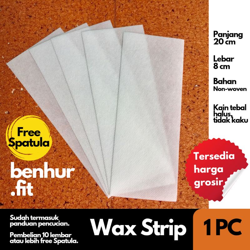 [1 Lembar] Kain Waxing / Kertas Waxing / Waxing Strip / Reusable