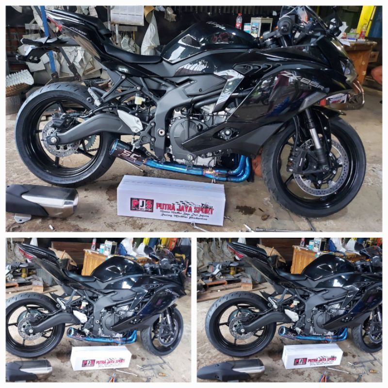 knalpot full system zx25r New 2023 sc project pnp