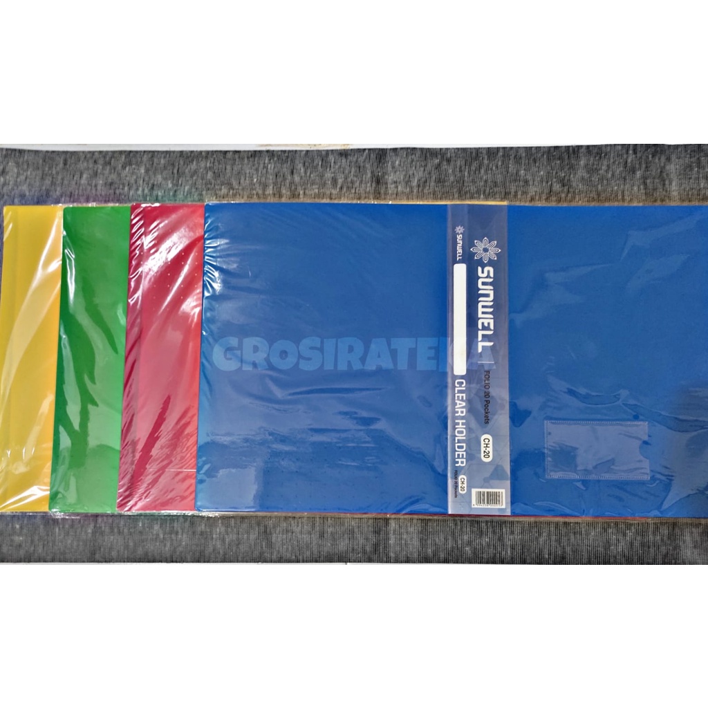 

TEMPAT FILE, CLIP FILE, MAP CLEAR HOLDER 20 F4 SUNWELL