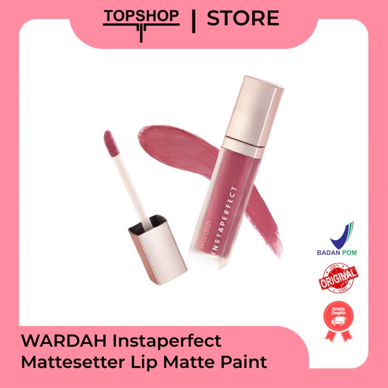 Wardah Instaperfect Mattesetter Lip mate Paint