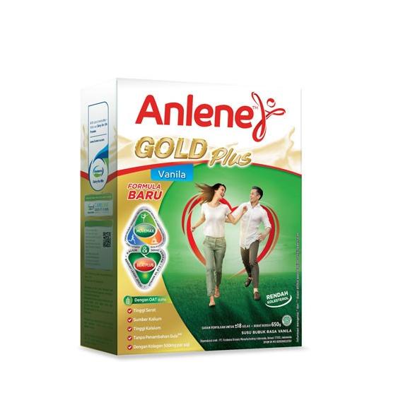 

[ COD ] Anlene Gold Vanilla Box 600 Gr