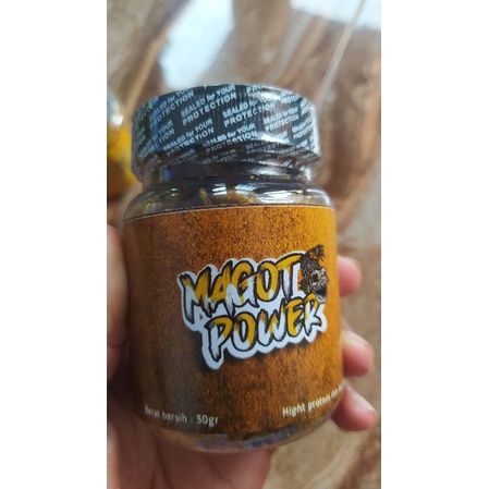 PAKAN PROGESS!!! MANGGOT POWERR 30gr RACIKAN SUPERR