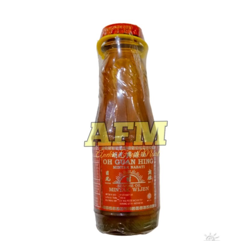 

OH GUAN HING MINYAK WIJEN MATAHARI 100ML MA YIU BOTOL KACA SESAME OIL