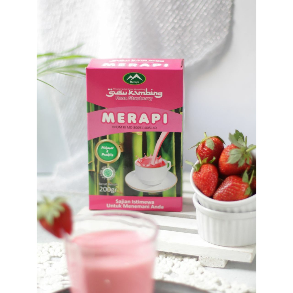 

Susu Bubuk Kambing Etawa Merapi Rasa Strawberry Herbal Indo Utama