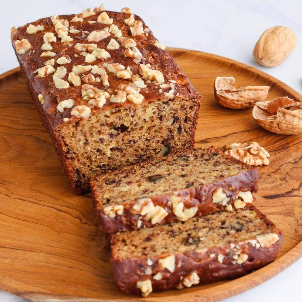 

[PROMO JIF38] NUDE BAKE Vegan Skinny Banana Bread Gluten Free, Dairy Free, Low Calorie, No Refined Sugar, Roti Sale