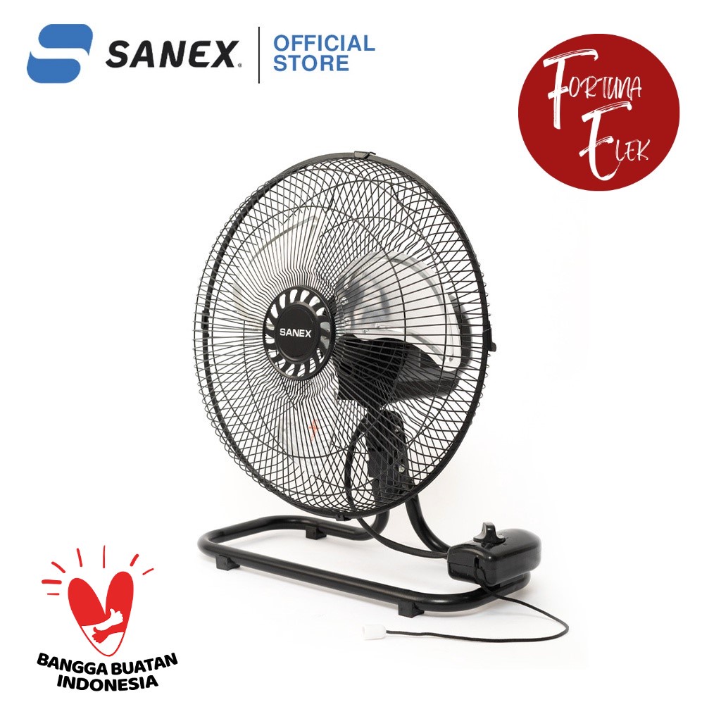 Sanex Tornado wall Fan / Desk Fan 12 inch SN - 128 S  bisa swing  kiri kanan