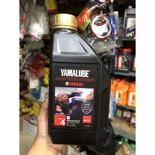 OLI YAMALUBE SPORT 1 LITER SAE 10W-40/API SL kemasan baru