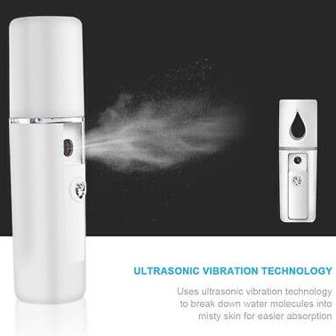 COD Nano Spray Mini Face Mist Nanno Spray Facial Wajah USB Botol Sprayer (ART. 5218)