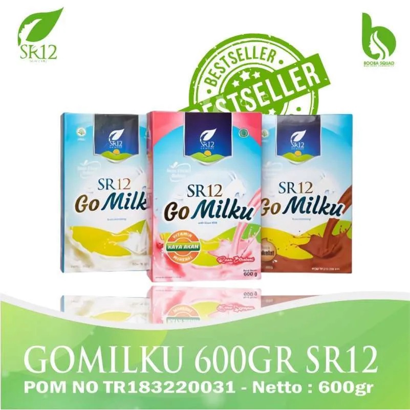 

GO MILKU 600 g SR12 - SUSU KAMBING ETAWA BERNUTRISI DAN MENYEHATKAN