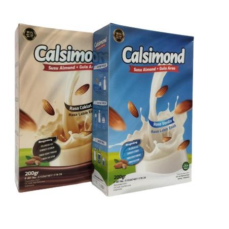 

New Mart--CALSIMOND SUSU ALMOND PLUS GULA AREN PROTEIN TINGGI 200 GRAM PELANCAR ASI BAIK BAGI IBU MENYUSUI