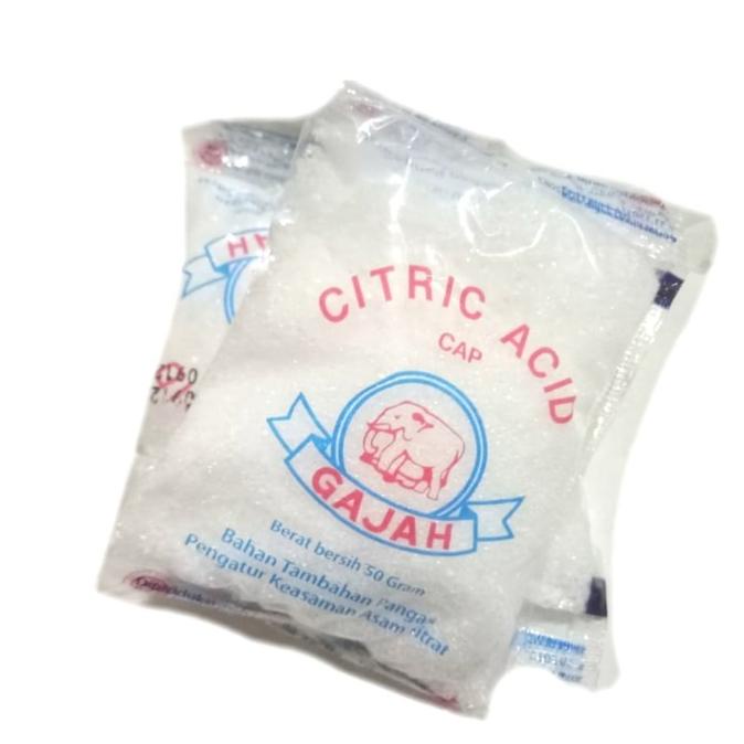 

Citric Acid Cap Gajah Asam Citrun Sitrun Zuur Pemutih Pembersih