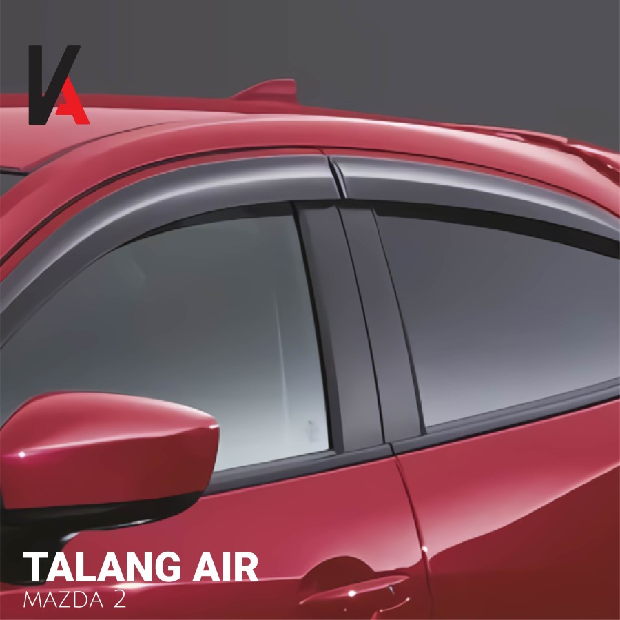 TALANG AIR PINTU MOBIL MAZDA 2 MODEL SLIM HIGH QUALITY