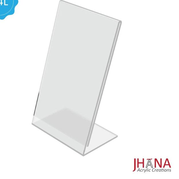 

COD✔️Acrylic Tentcard A4 / TCA4L / Nomor Meja Akrilik / Tent Holder Akrilik|KD8