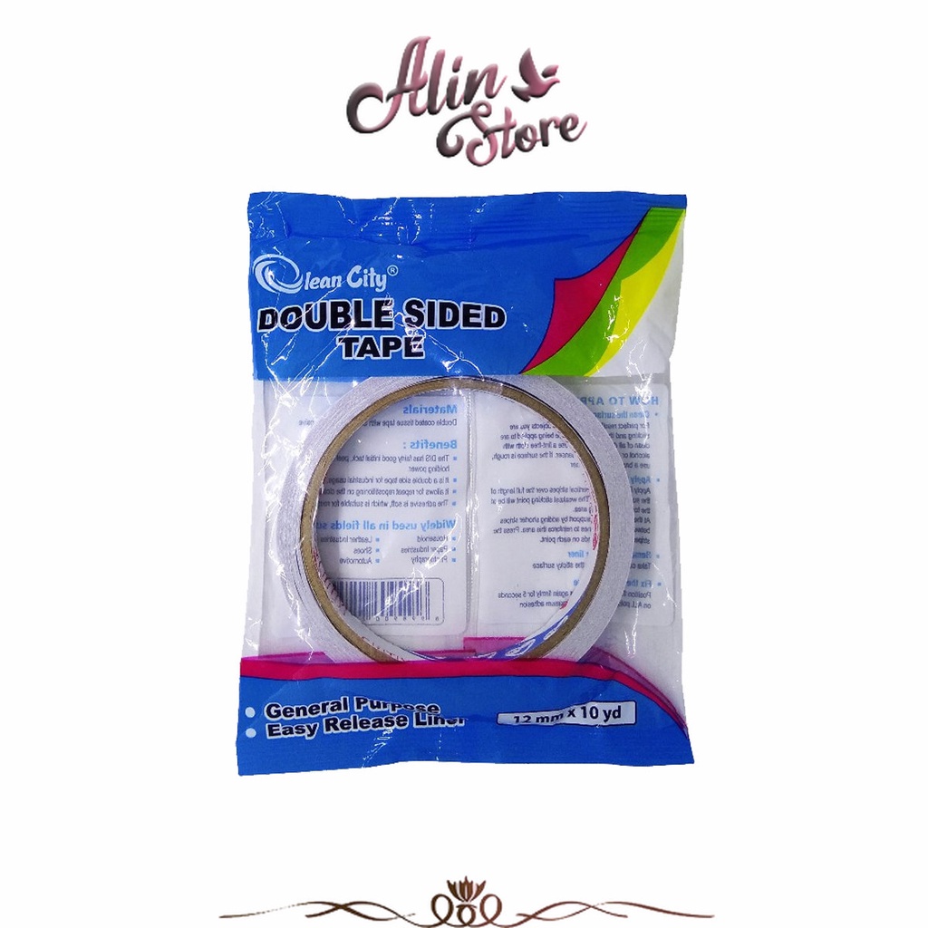 

Isolasi Double Side Tape 0.5x10 Oleancity