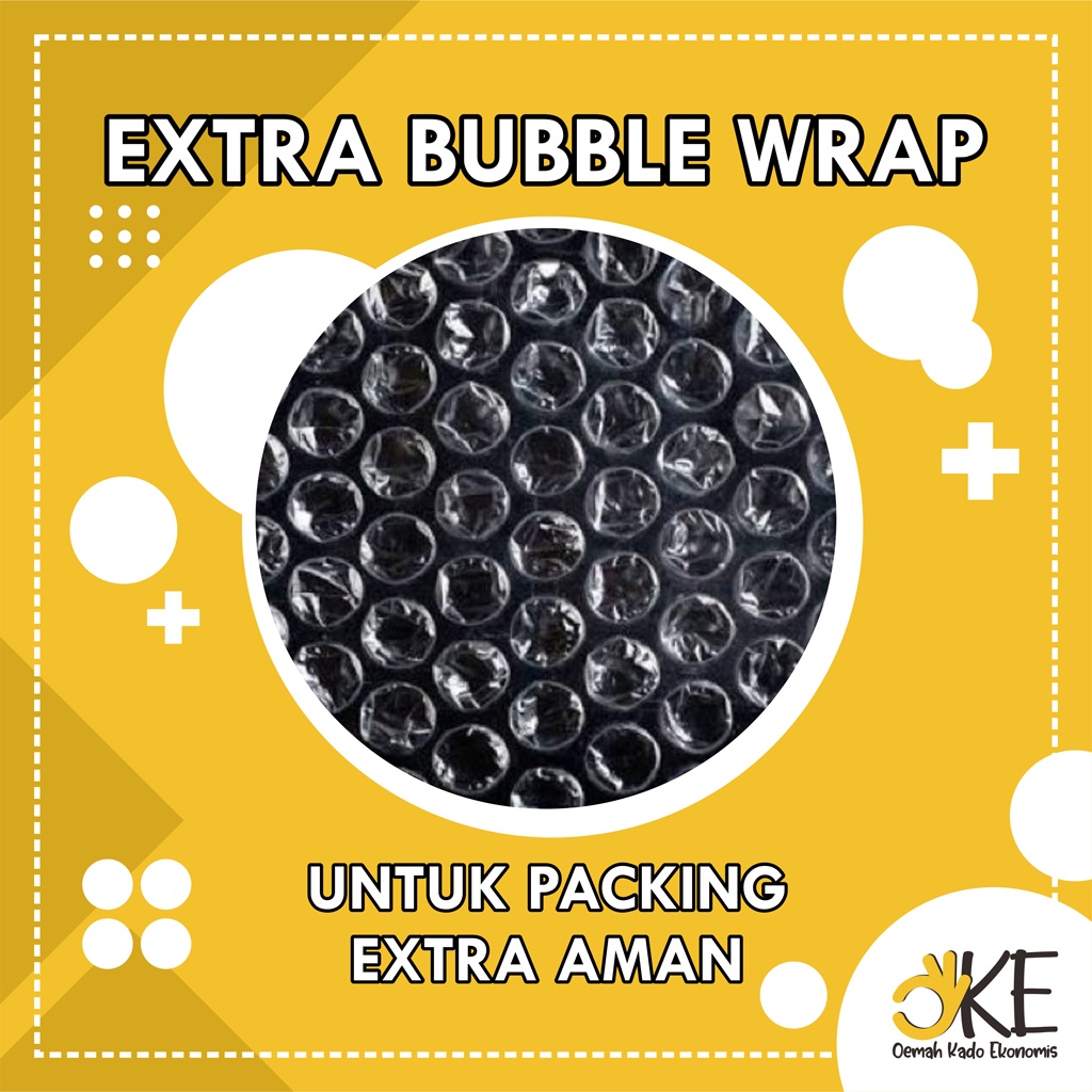 

Bubble Wrap Extra Tambahan Packing