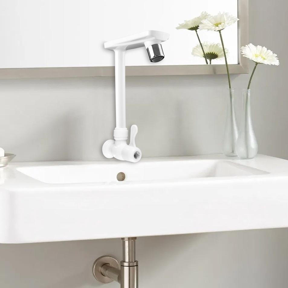 Hadir Terupdate Kran Wastafel Cuci Piring Bahan Plastik Model Unik Engkol Jempol SLT-176