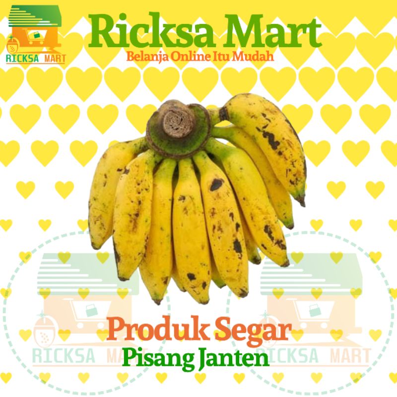 

Pisang Janten per sisir