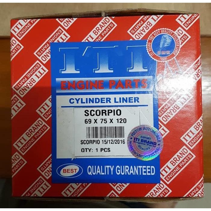 LINER 69-75-120 CYLINDER LINER BORING SCORPIO FULL ITI