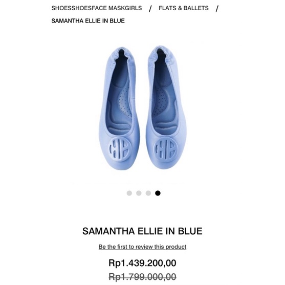 SAMANTHA ELLIE IN BLUE (HUSHPUPPIES)
