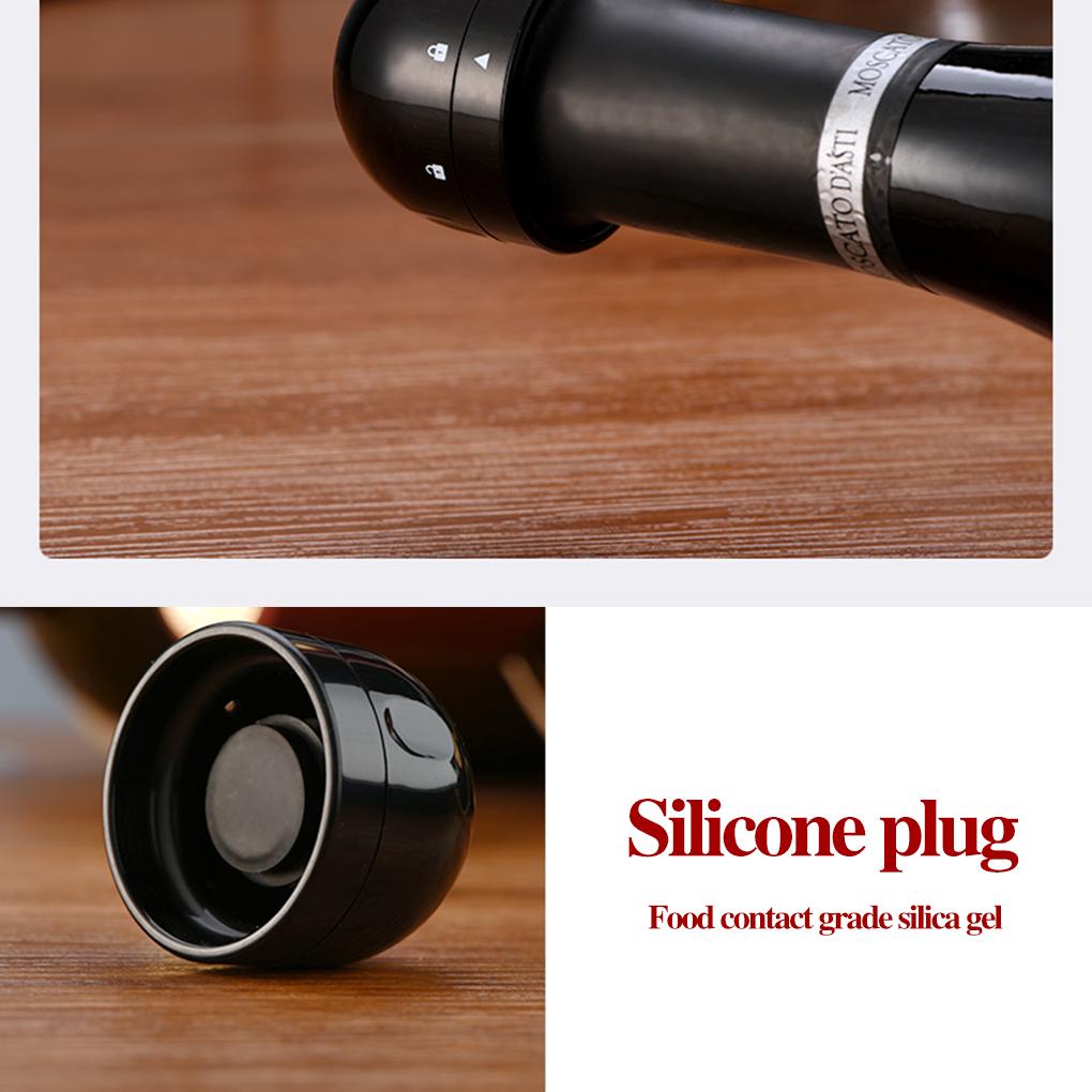 Champagne Seal Stopper Tutup Segel Botol Wine Rotating Lock