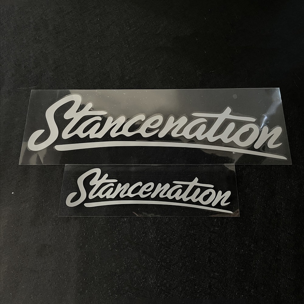 Stancenation Car Stiker Kaca Depan Depan Personalisasi Kaca Depan Belakang Decorative Decal untuk Honda