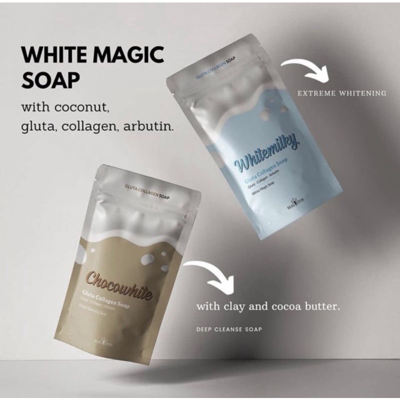 GLUTA COLLAGEN SOAP by BEAUTETOX | SABUN PEMUTIH WHITENING BPOM