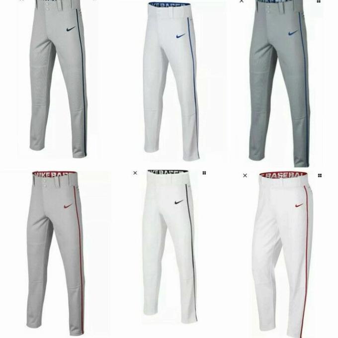 Celana Nike Youth Dri fit Piped Baseball Pants Original