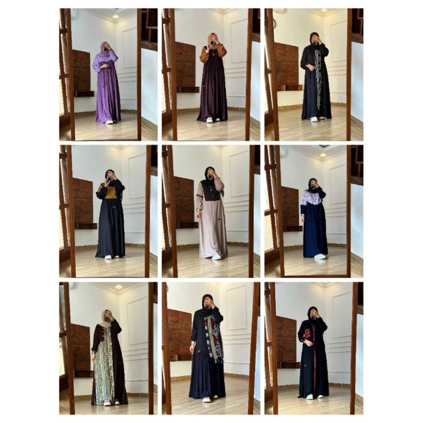 Dress Nadheefa/ Gamis Terbaru Nadheefa