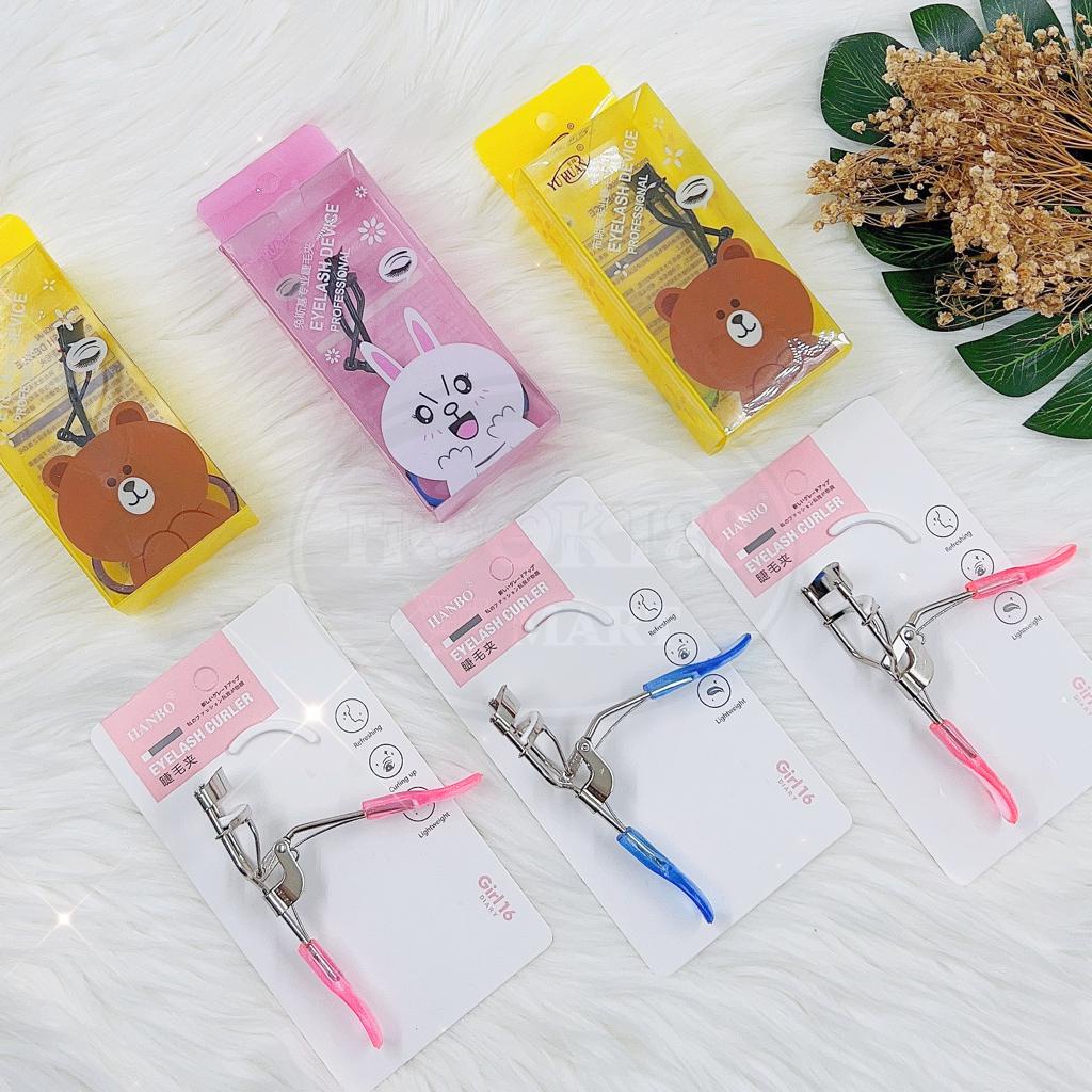 HK Ultimate Eyelash Curler Pelentik Penjepit Bulu Mata dengan Bantalan Silikon Professional