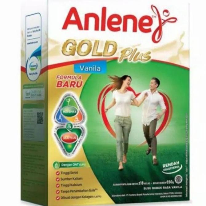 

[ COD ] anlene gold plus vanila 650gr