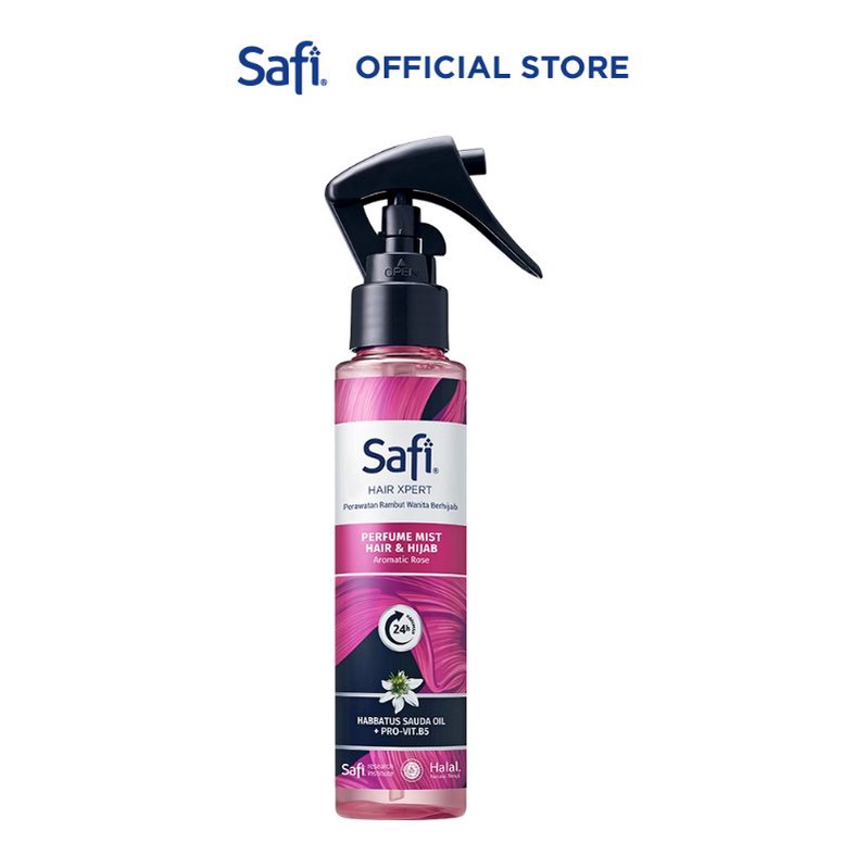 Safi Hair Xpert Perawatan Rambut Wanita Berhijab/Perfume Mist Hair &amp; Hijab/HALAL