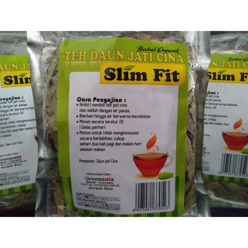 TEH DAUN JATI CINA 40 GR teh pelangsing TEH JATI HERBAL slimfit