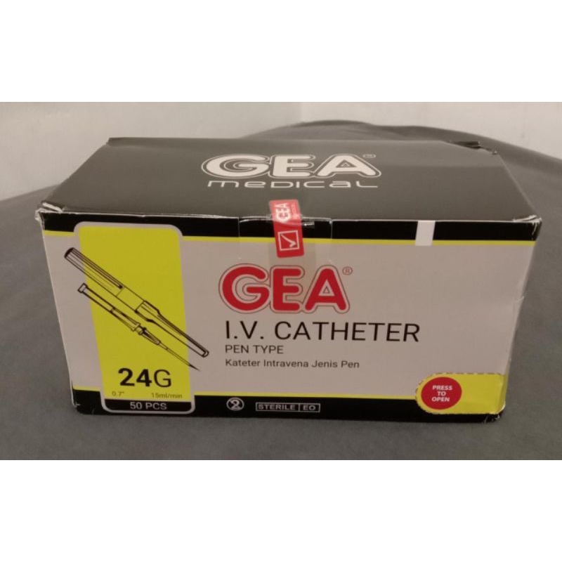 IV Catheter 24G dan 26G